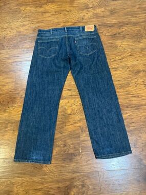 Levi's 569 Men's Dark Blue Loose Fit Jeans 38x32